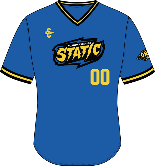 Classic V-Neck Roanoke Rapids Game Jersey