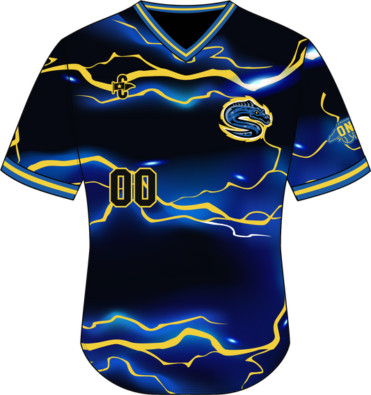 Fun V-Neck Roanoke Rapids Game Jersey