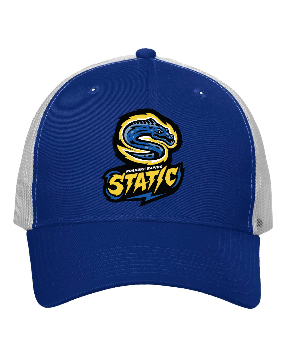 Static Mesh-Back Twill Trucker Cap